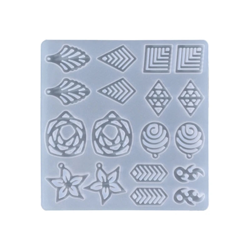 Flower Earring Silicone Mold for Resin Epoxy DIY Craft