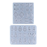 Flower Earring Silicone Mold for Resin Epoxy DIY Craft