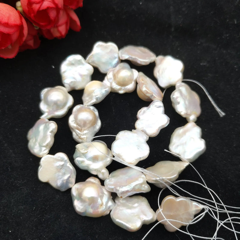 Baroque Sun Flower Pearls DIY Accessories