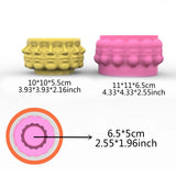 Flowerpot Dish Storage Mold Trinket Dish Tray DIY Home Decor Mold