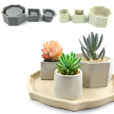 Flowerpot Epoxy Resin Mold Plant Pot Silicone Mould DIY Crafts Concrete Clay
