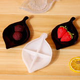Resin Flowerpot Mold DIY Tray Silicone Mold Leaf Jewelry Plate Dish Mold