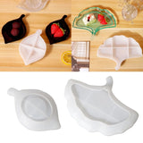 Resin Flowerpot Mold DIY Tray Silicone Mold Leaf Jewelry Plate Dish Mold