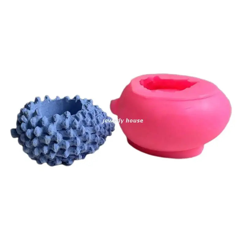 Silicone Mold Pine Cone Candle Holder DIY Jewelry Casting Mould