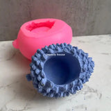 Silicone Mold Pine Cone Candle Holder DIY Jewelry Casting Mould