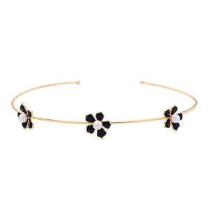 Flower Choker Necklace for Women Jewelry