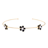 Flower Choker Necklace for Women Jewelry