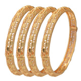 Floral Arab Bangles for Women Girls Africa Gift