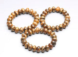 Nanmu Wood Drum Beads Amulet Bracelet