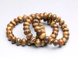 Nanmu Wood Drum Beads Amulet Bracelet