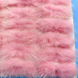 Mink Plush Ball Hairpin Headgear Corsage DIY Accessories