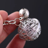 Real Rabbit Fur Keychain Pompom Ball Key Ring Holder Charm Gift