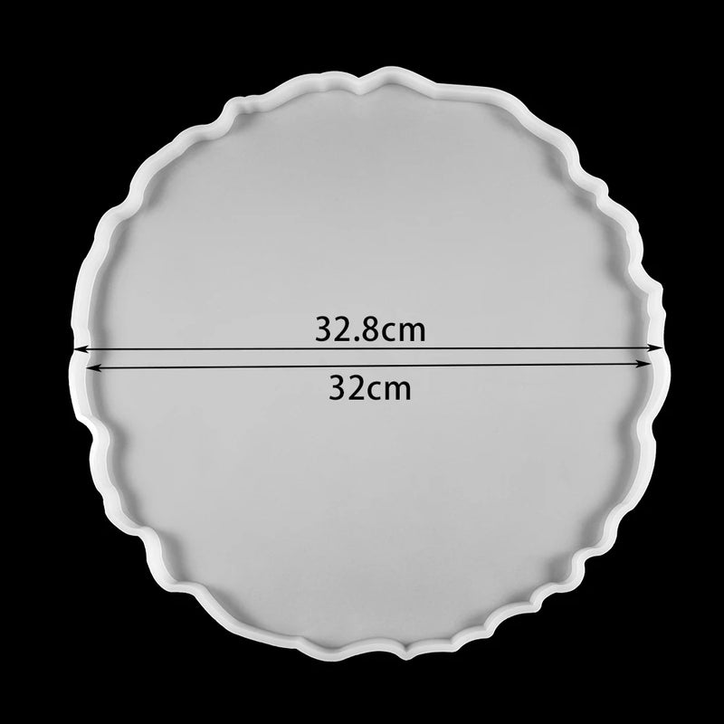 Round Petri Dish Silicone Mold for DIY Resin Art