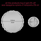 Round Petri Dish Silicone Mold for DIY Resin Art