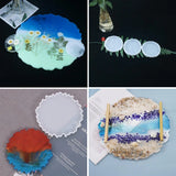 Round Petri Dish Silicone Mold for DIY Resin Art