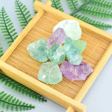 Fluorite Bracelet Natural Stones 6 8 10mm Bead Charm Jewelry for Women