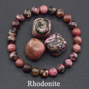 Fluorite Bracelet Natural Stones 6 8 10mm Bead Charm Jewelry for Women
