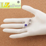 Fluted Corrugated Round Zinc Alloy Rondelle Spacer Beads L628 7.5x7.73mm