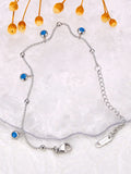 Stainless Steel Eye Charm Bracelet Bangle for Women FB23127