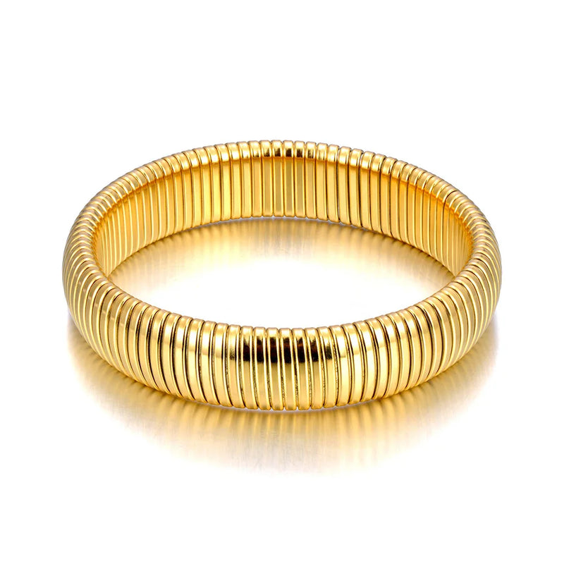 Waterproof Stainless Steel Metal Bracelet Bangle For Women FB23130