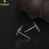 925 Silver Tree Branch Bird Stud Earrings Women Jewelry