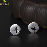 925 Silver Tree Branch Bird Stud Earrings Women Jewelry