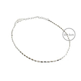 925 Silver Bamboo Car Flower Bucket Bracelet