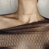 925 Silver Choker Necklace Peach Heart Sequins Fine Jewelry