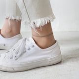 925 Sterling Silver Anklets For Women Girl Ankle Leg Fine Jewelry
