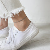 925 Sterling Silver Anklets For Women Girl Ankle Leg Fine Jewelry