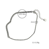 925 Sterling Silver Anklets For Women Girl Ankle Leg Fine Jewelry