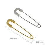 Temperament Pin Earrings 925 Silver Drop Earrings
