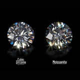 Moissanite Sunflower Pendant Necklace S925 Silver 50 Point Necklace for Women