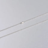 1.5mm Ball Bead Chain Necklace Steel Rose Stainless DIY 20'' 10piece/lot