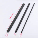 Fnixtar 10Pcs 160mm DIY Cuff Bangle Material Stainless Steel Blank Strips