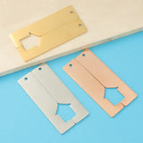 Fnixtar 10pairs House Couple Pendant Stainless Steel Mirror Polish