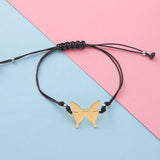 Fnixtar 10pcs Friendship Couple Stainless Steel Charm Bracelet