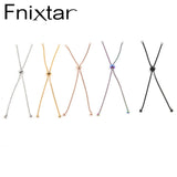 12Pcs 1.8mm Stainless Steel Slider Extender Chain DIY Jewelry Necklace Bracelet