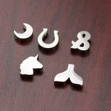 20Pcs Stainless Steel Charms Beads for DIY Necklace Bracelets