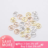 20Pcs Stainless Steel Charms for DIY Necklace Bracelets