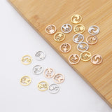 20Pcs Stainless Steel Charms for DIY Necklace Bracelets