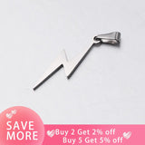 20Pcs Lightning Charms Stainless Steel DIY Necklace Earrings Jewelry Supplies