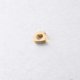 20Pcs Heart House Beads Mirror Polish Stainless Steel For DIY Pendant Bracelets