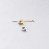 20Pcs Heart House Beads Mirror Polish Stainless Steel For DIY Pendant Bracelets