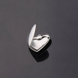 20Pcs 28mm Heart Photo Locket Charms for Necklaces DIY Jewelry Finding