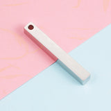 20Pcs 6*45mm Stainless Steel 3D Stamping Bar Blank Charms DIY Jewelry
