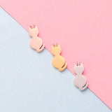 Fnixtar 20pcs 8.5mm Cat Pendant Stainless Steel Charms DIY Necklace Making