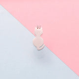 Fnixtar 20pcs 8.5mm Cat Pendant Stainless Steel Charms DIY Necklace Making