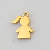Stainless Steel Charms for Women Bracelets DIY Jewelry