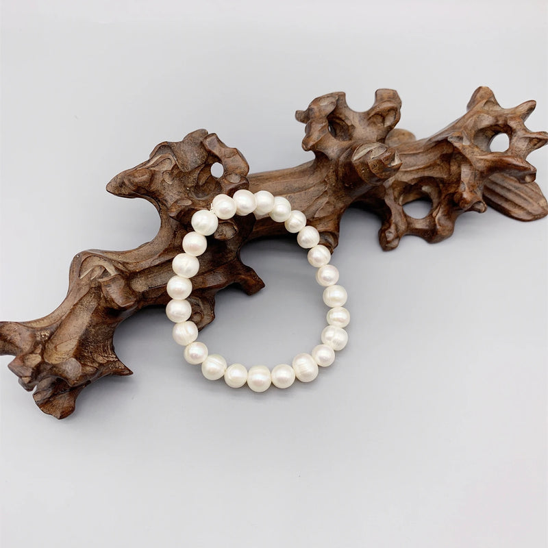 8-9mm Freshwater Pearls Bracelet for Women